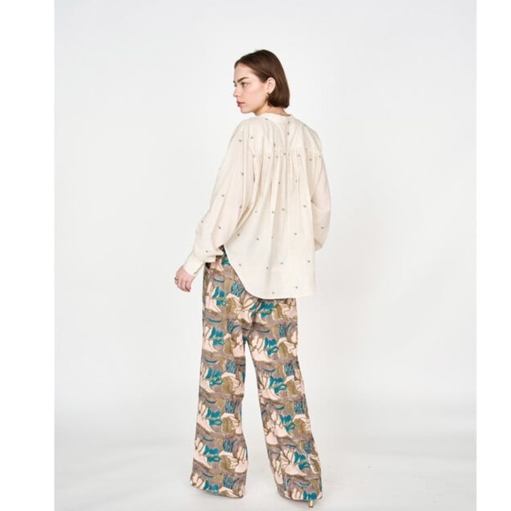 MIRTH Florence Blouse Ivory Janadani Size medium - Picture 10 of 10